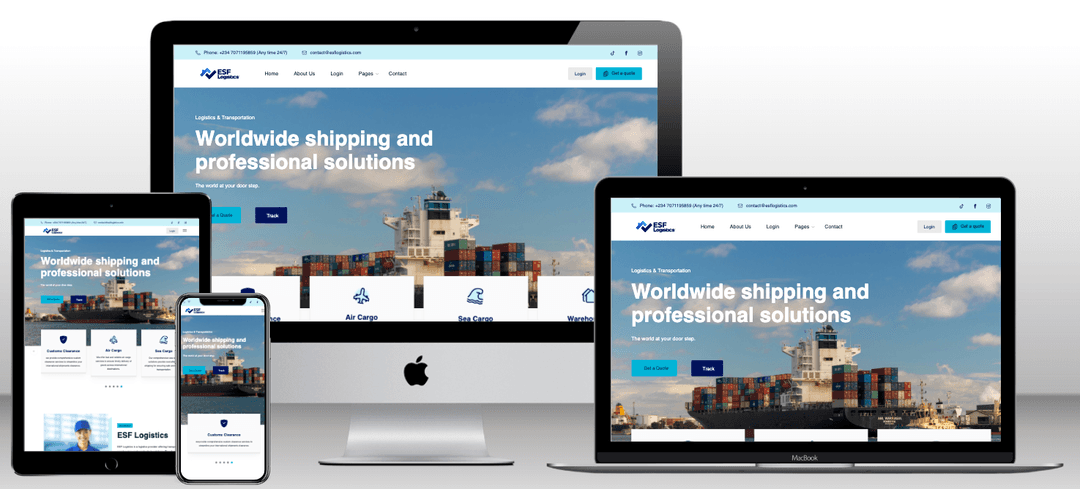 Logistics Website
